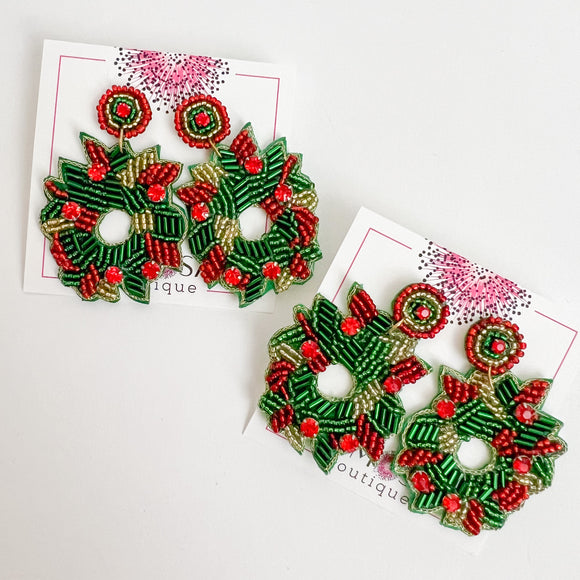 TJ Wreath Earrings
