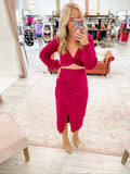 Kismet Twist Front Knit Top