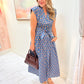 Blue Garden Maxi Dress