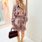 Peyton Printed Shirt Dress