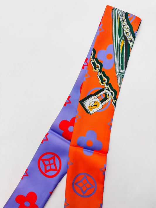Large Ribbon Scarf
