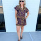Autmn Garden Print Skort