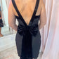 Valory Bow Back Cocktail Dress