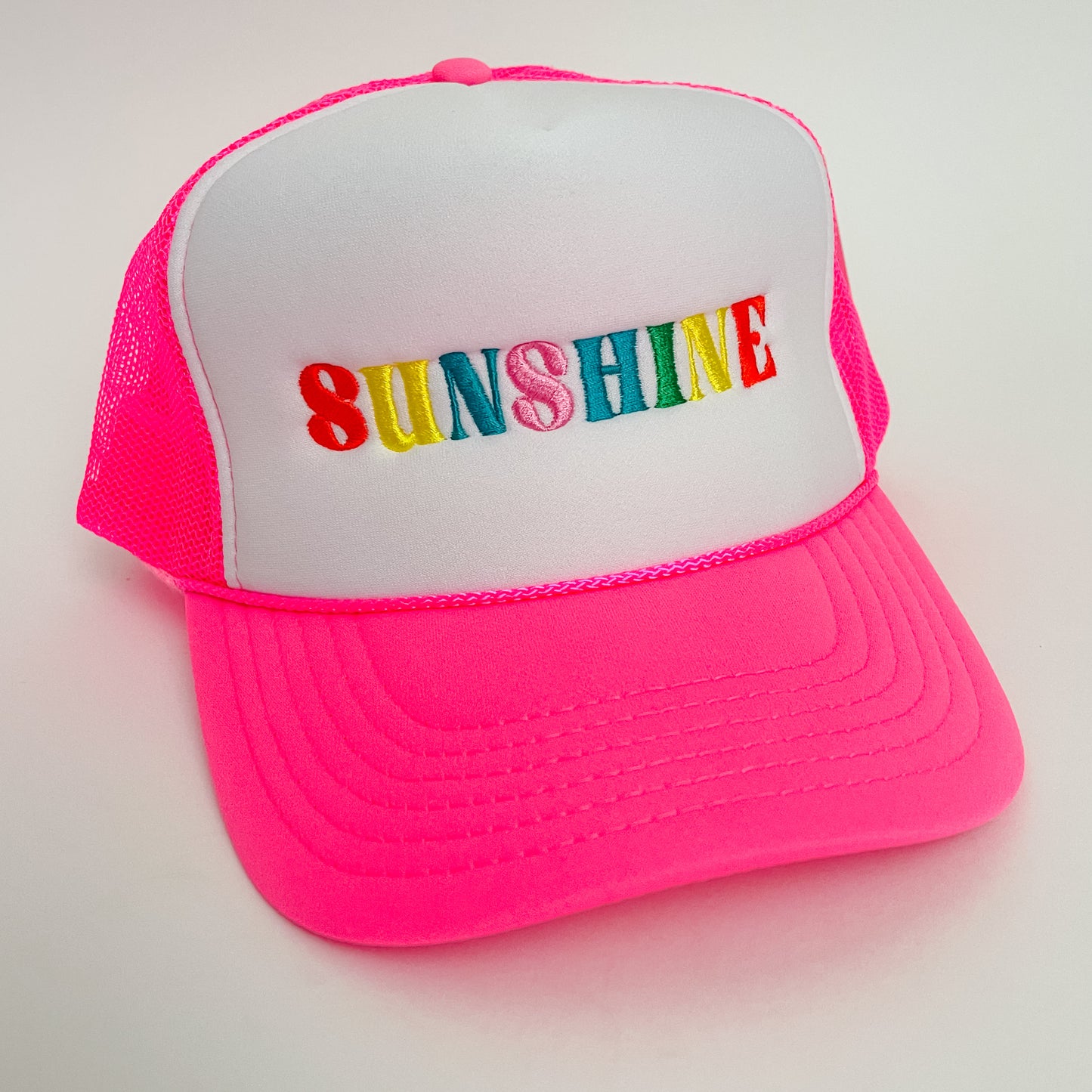 Sunshine Neon Foam Trucker Hat