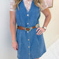 Diana Denim Button Down Dress
