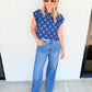 Denim Eyelet Greta Top