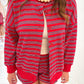 Striped Oversized Cardigan