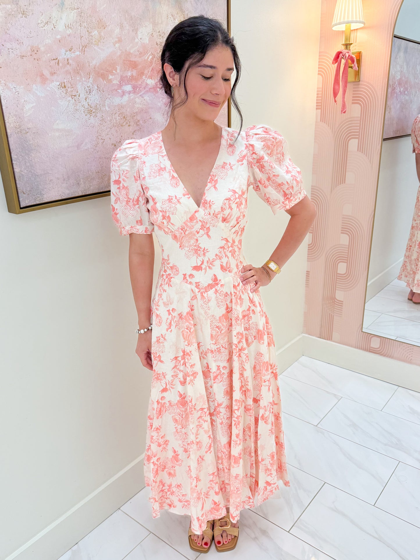 Garden Walks Maxi Dress