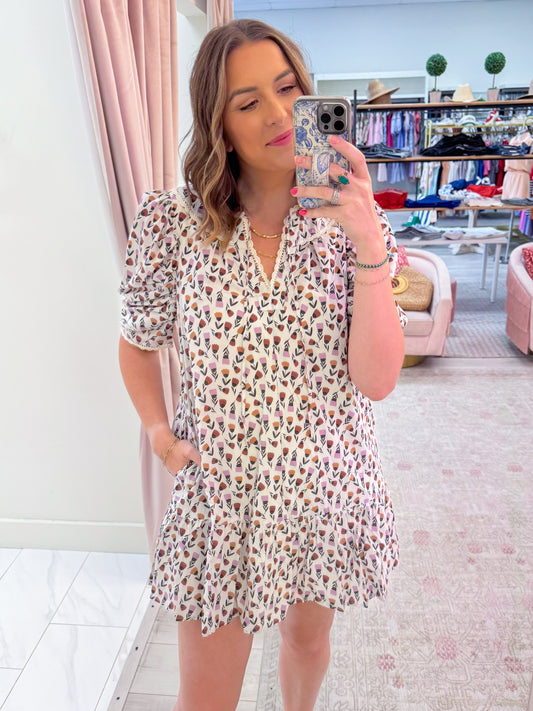 Twyla Tulip Mini Dress