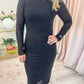 Krista Jeweled Midi Dress