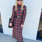 The Daisy Dress Yuletide Plaid