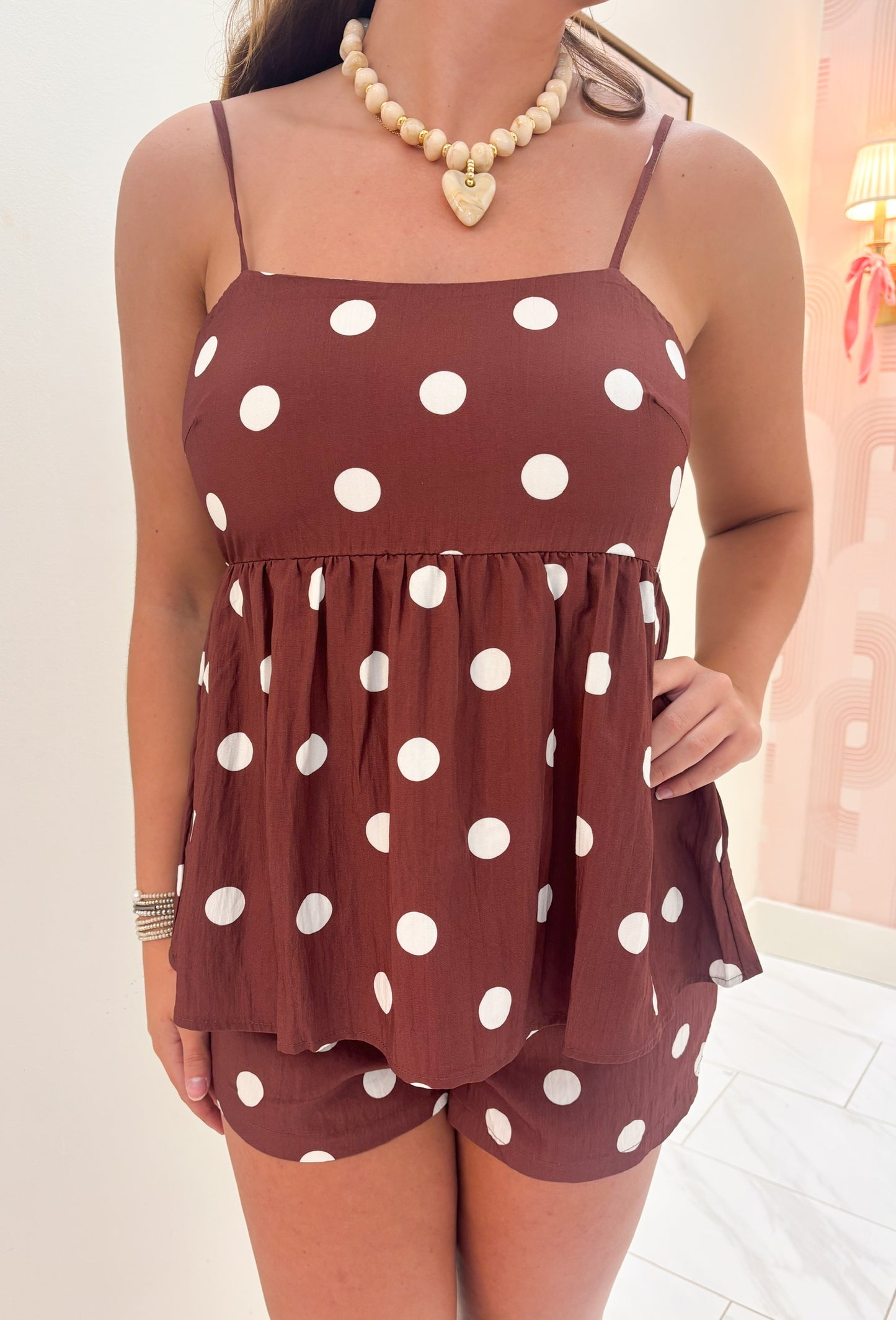 Coca Dot Blouse