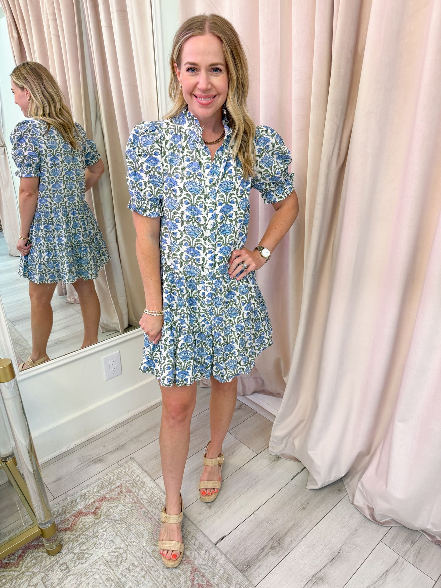 Victorian Vines Mini Dress