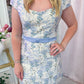 Heavenly Hydrangeas Mini Dress