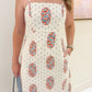 Floral Tiered Midi Dress