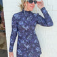 The Dottie Dress Royal Rose