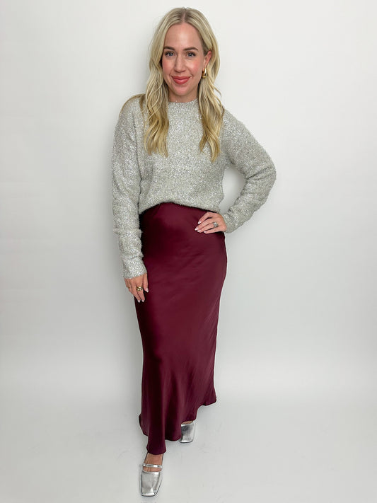 ZS Europa Poly Sheen Skirt