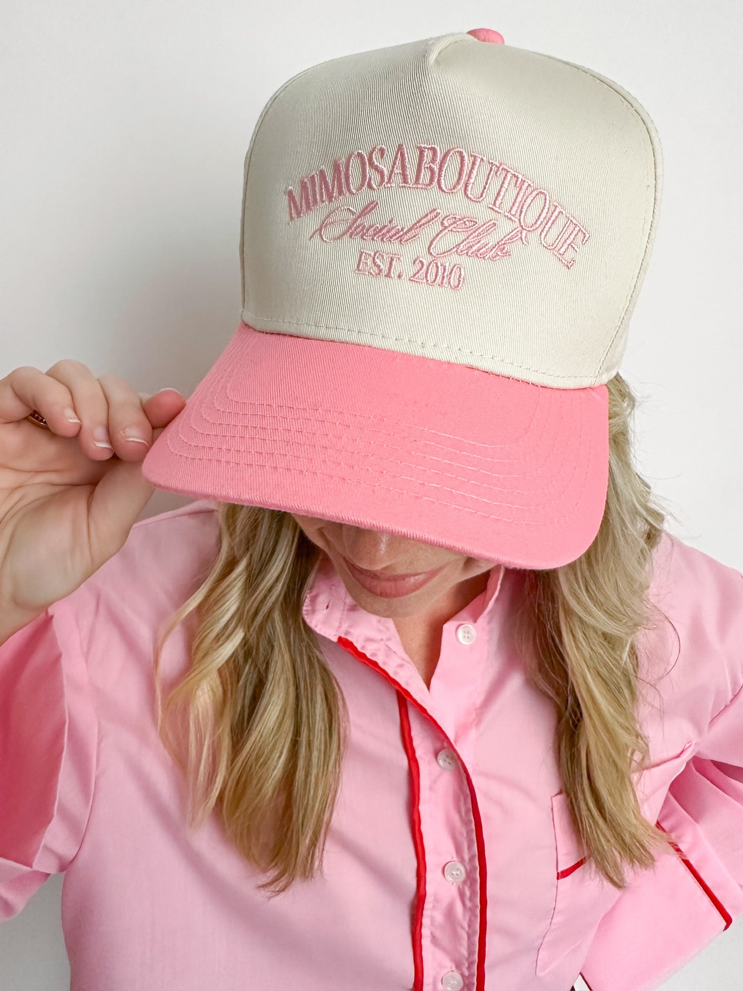 Mimosa Social Club Vintage Trucker Hat