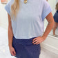 Airy Open Back Layering Tee