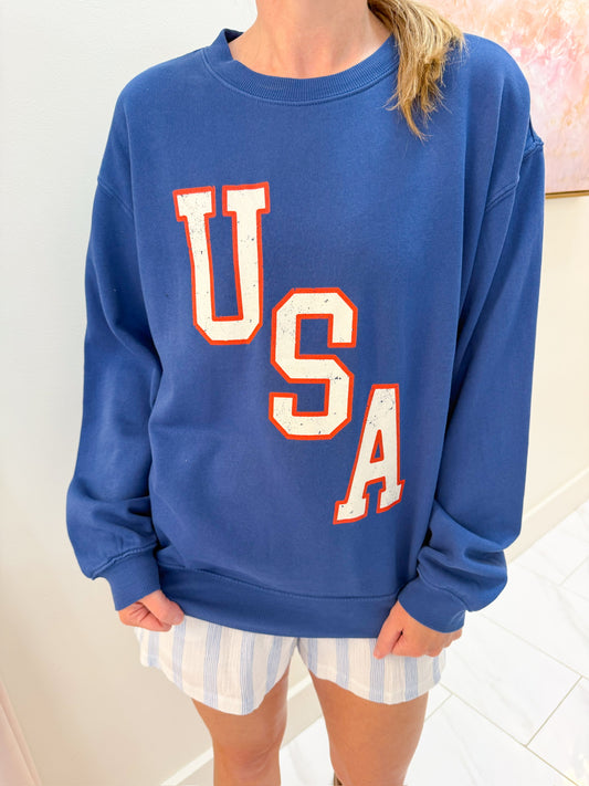 ZS Americana Boyfriend Sweatshirt