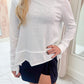 Cotton Slub LS Layering Top