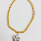 Turner Gold Chain Heart Necklace