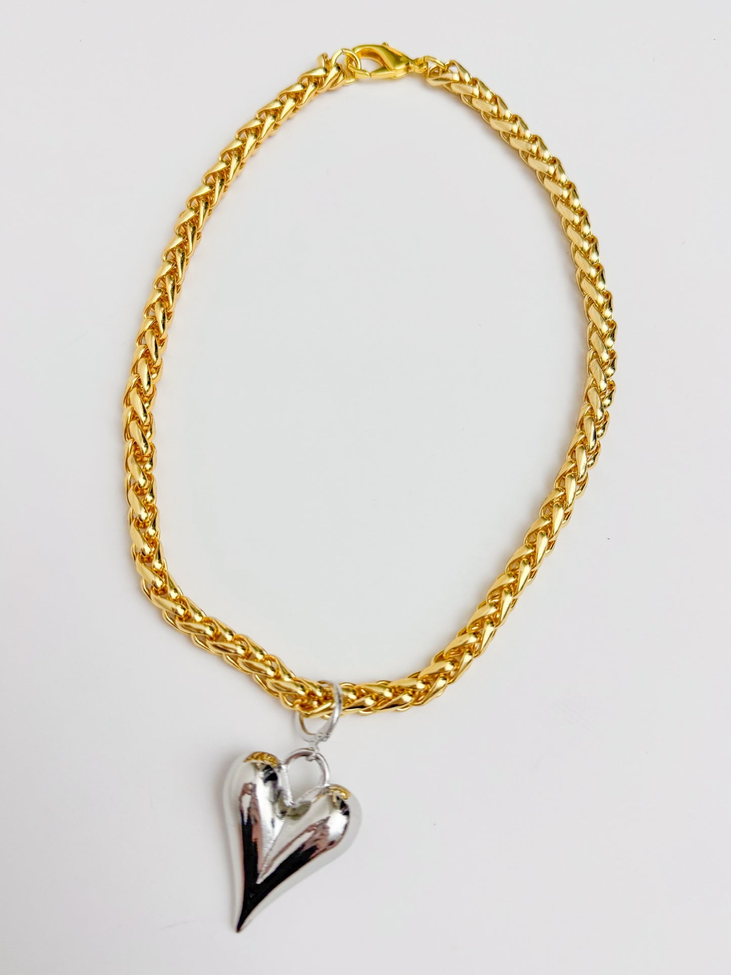 Turner Gold Chain Heart Necklace