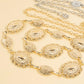 Western Concho Chain Belt