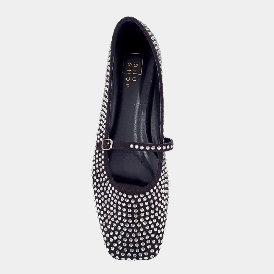 Amelie Crystal Flats