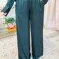 ZS Isolde Wide Leg Satin Pant