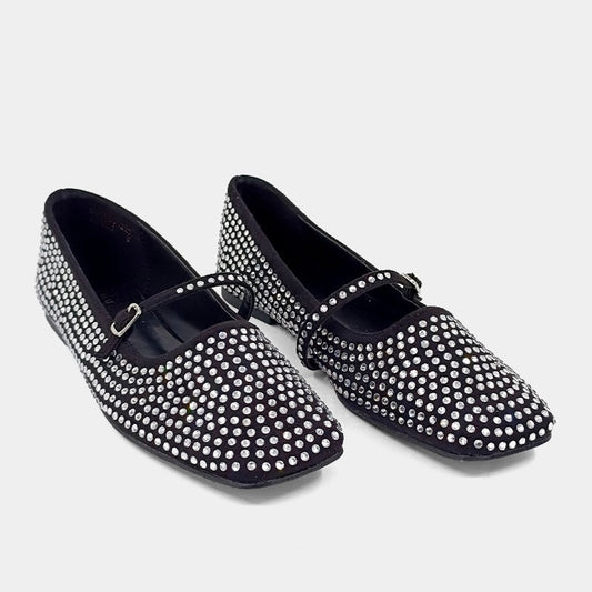 Amelie Crystal Flats