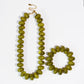Sugar Bead Necklace & Bracelet Set
