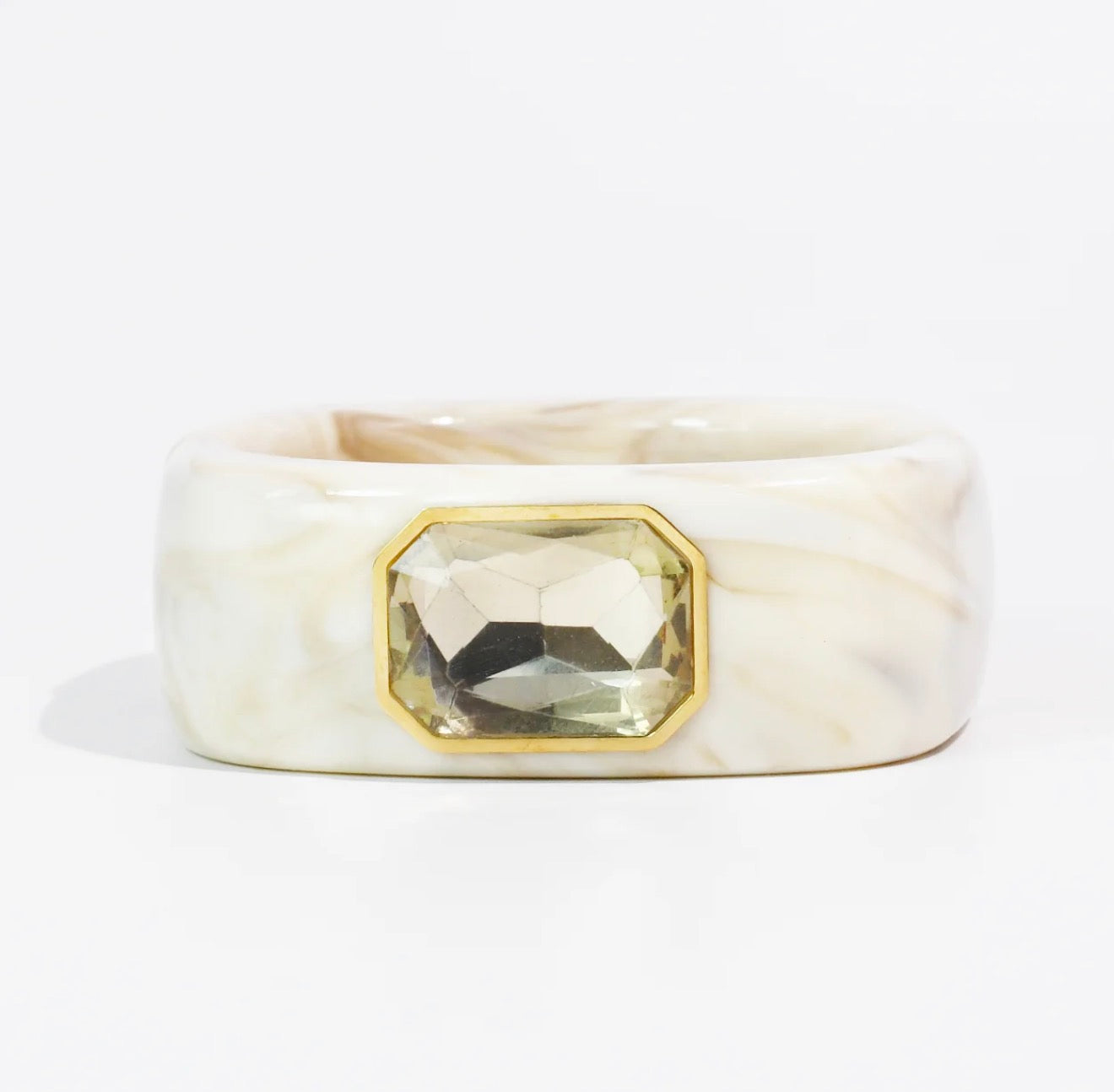 Gemma Square Cuff Bracelet