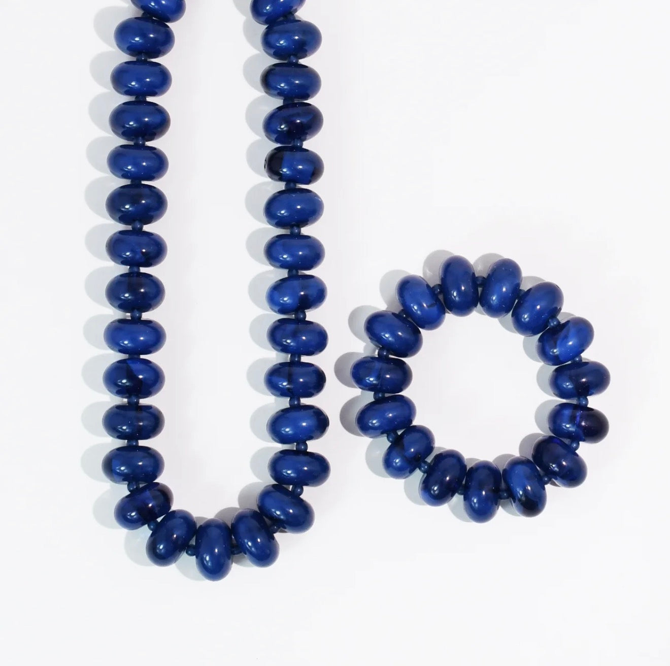 Sugar Bead Necklace & Bracelet Set