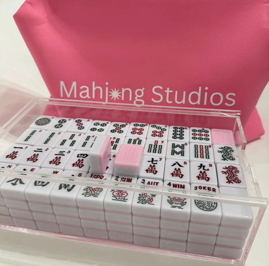 Rose Dragon American Mahjong Tile Set