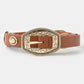 Concho Vegan Leather Belt