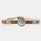 Western Turq Buckle Concho Belt