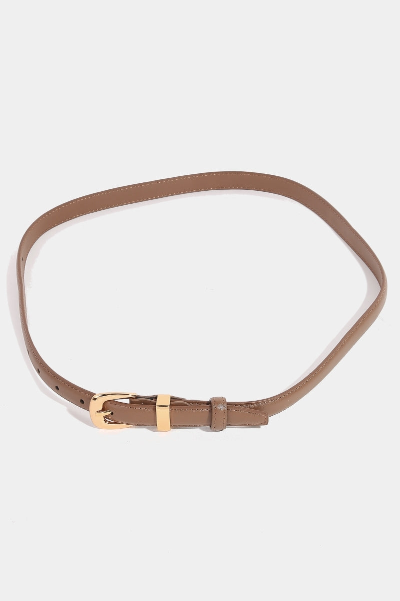 Thin Leather Belt