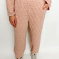 Stay In Quilted Lounge Pant