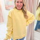 Cozy Fleece Mock Neck Sweatshirt