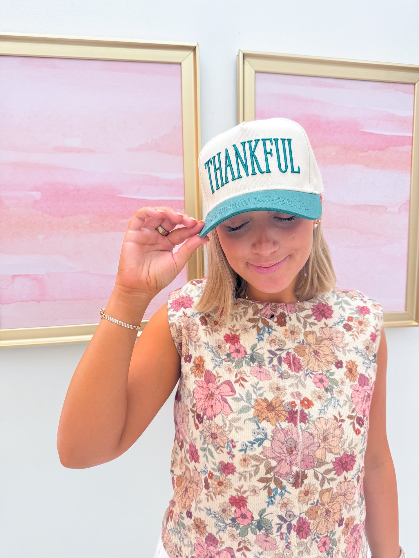 Thankful Vintage Trucker Hat