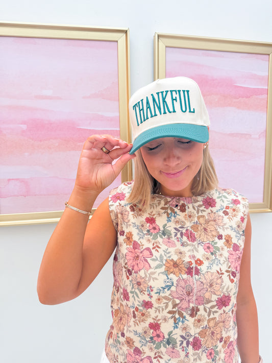 Thankful Vintage Trucker Hat