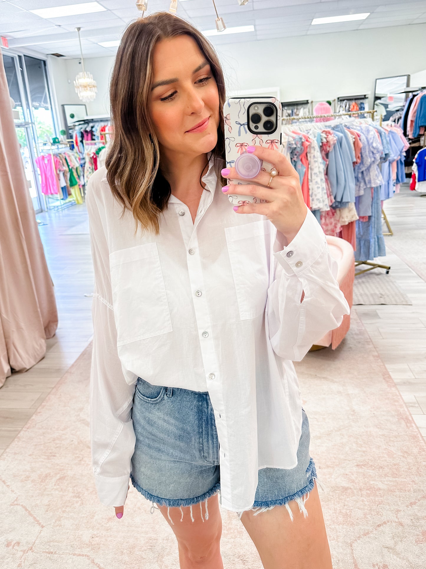 The Business Oversized Button Down