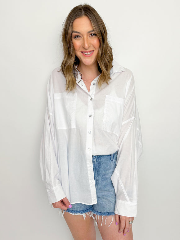The Business Oversized Button Down