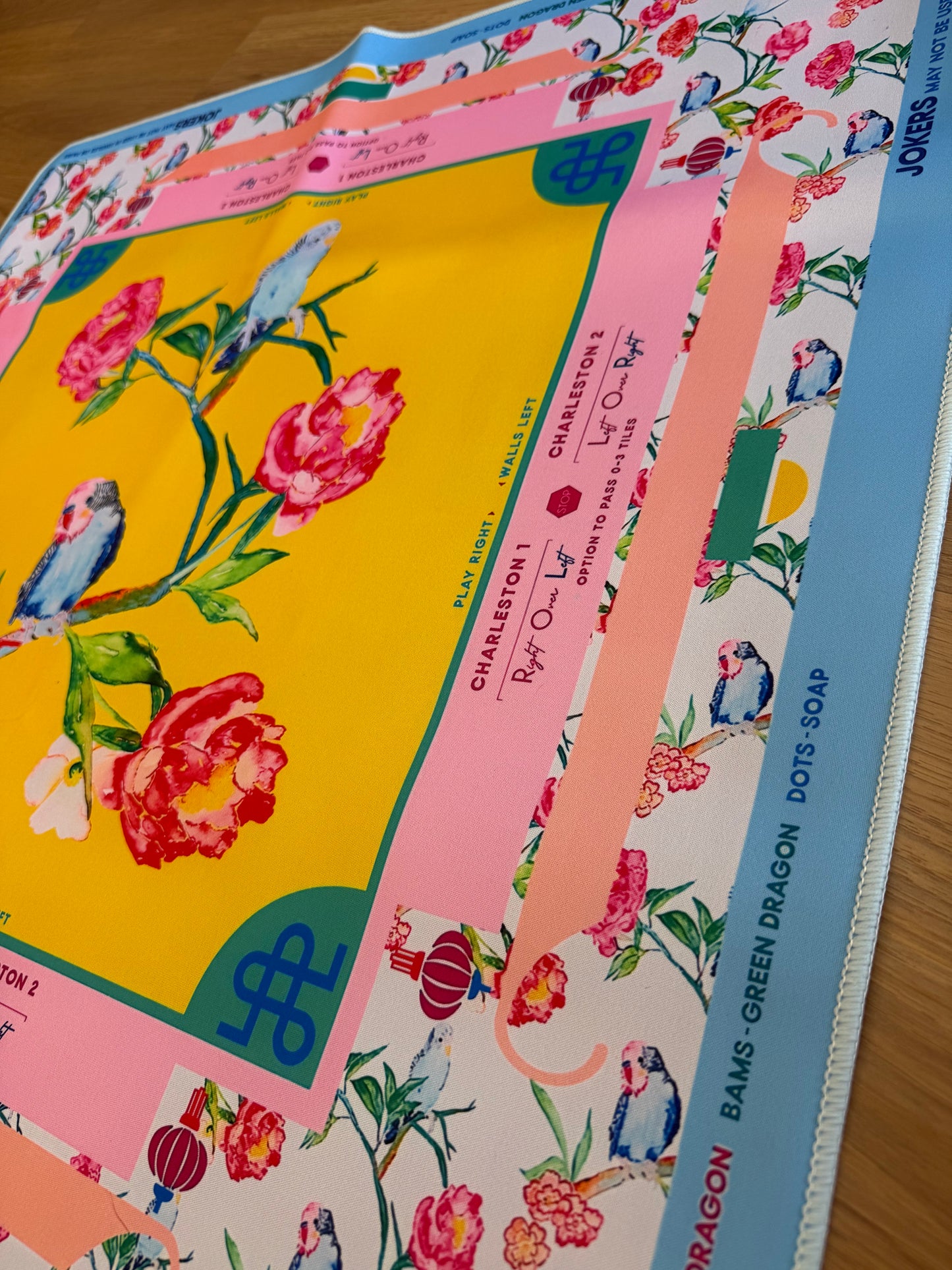 Song Bird Mahjong Mat
