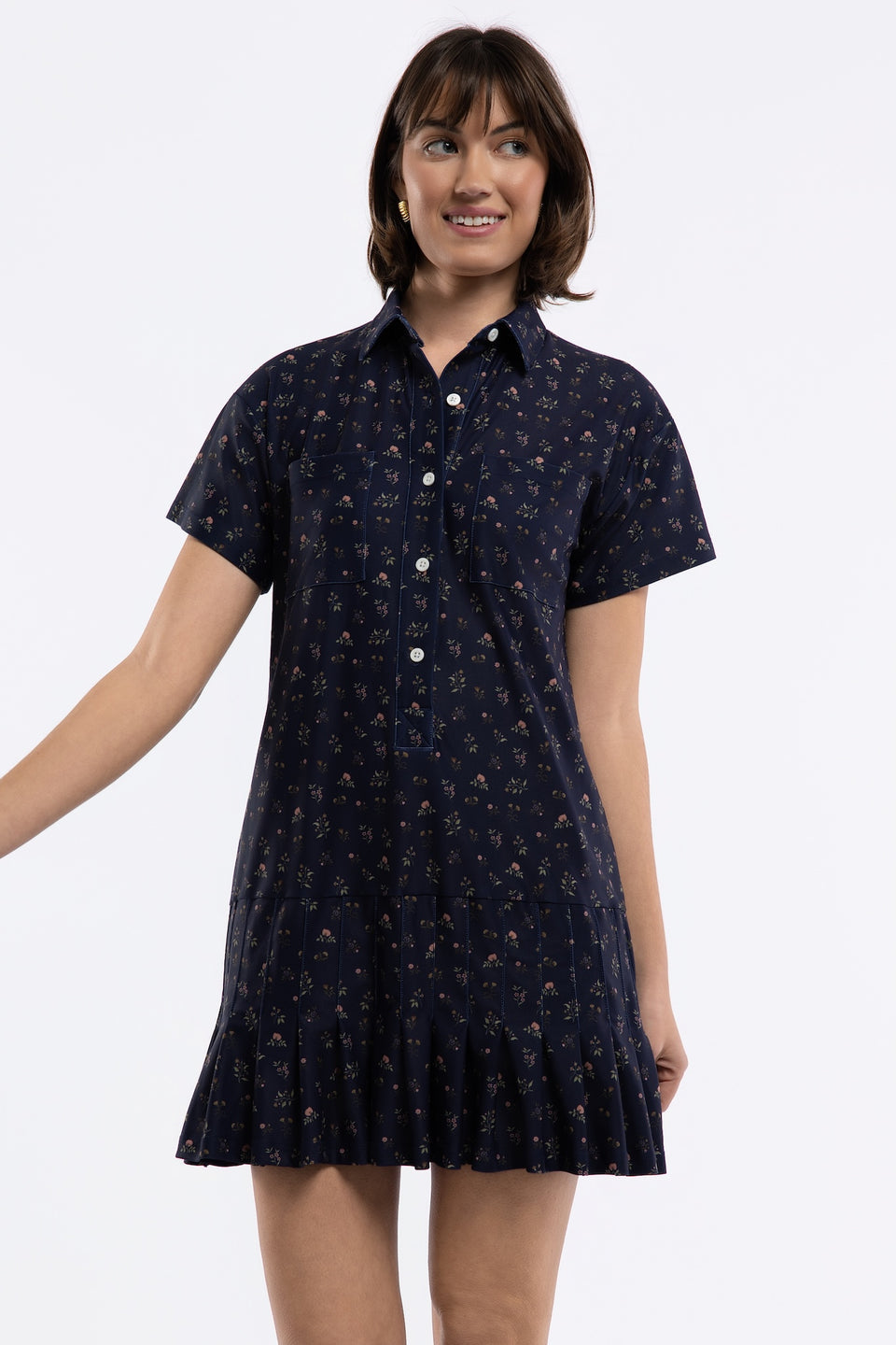 The Aspen Dress Midnight Plains
