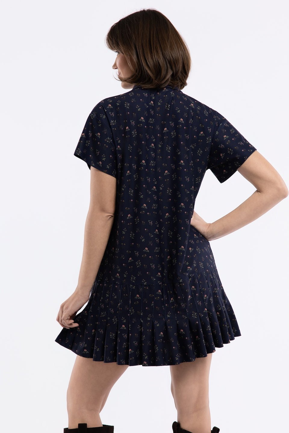 The Aspen Dress Midnight Plains