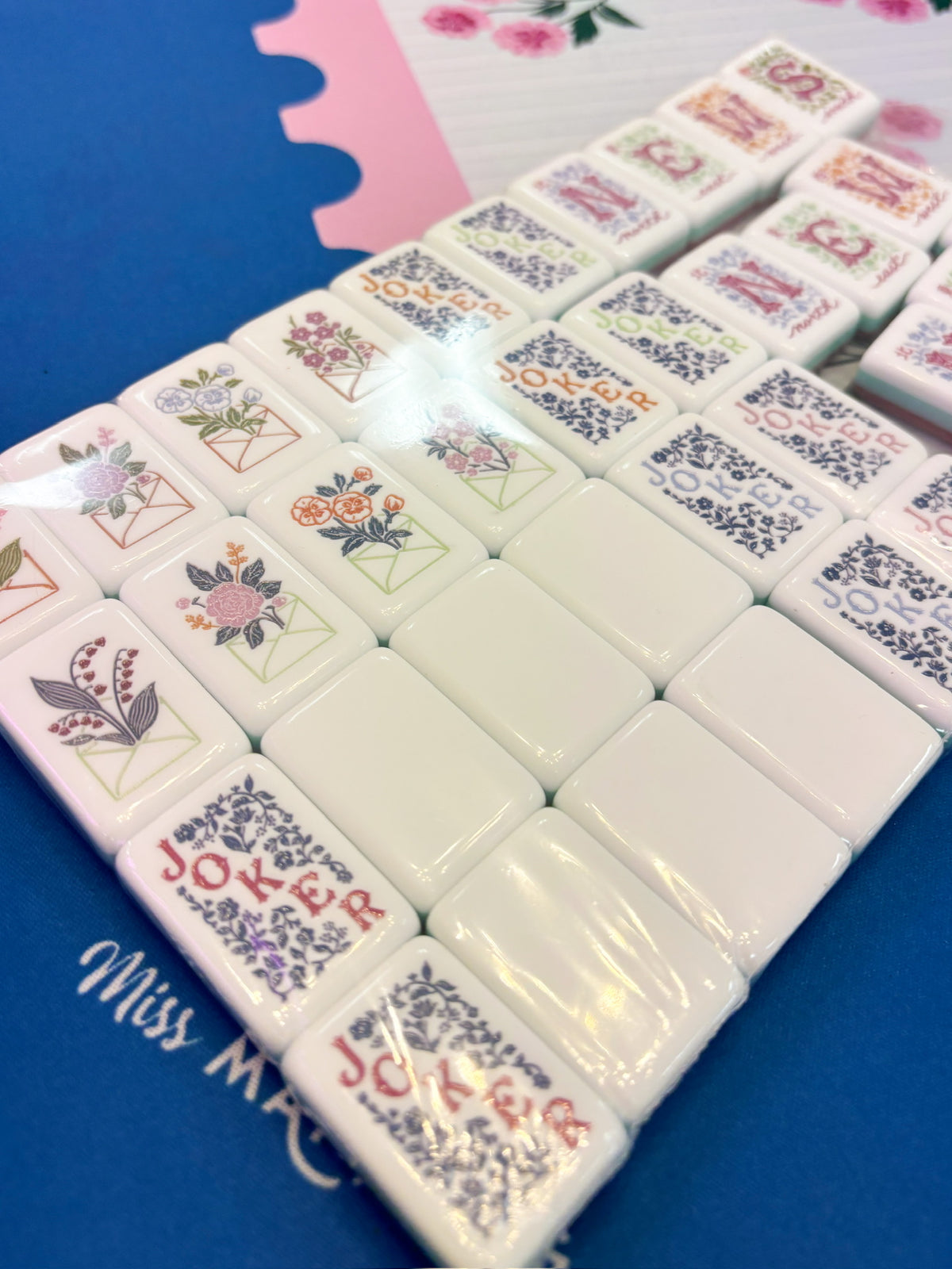Violet Hour Mahjong Tile Set