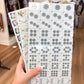Golf Mahjong Tile Set