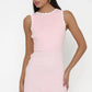 Cora Mini Dress Taffy Pink Knit